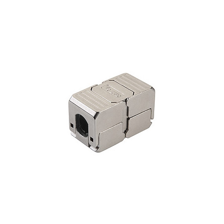 Samorezná spojka CAT6A STP SXSPJ-6A-STP-BK-SA