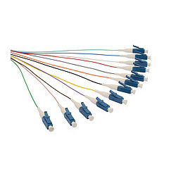 Pigtail 9/125 LCupc SM OS 1,5m, balenie 12ks farby
