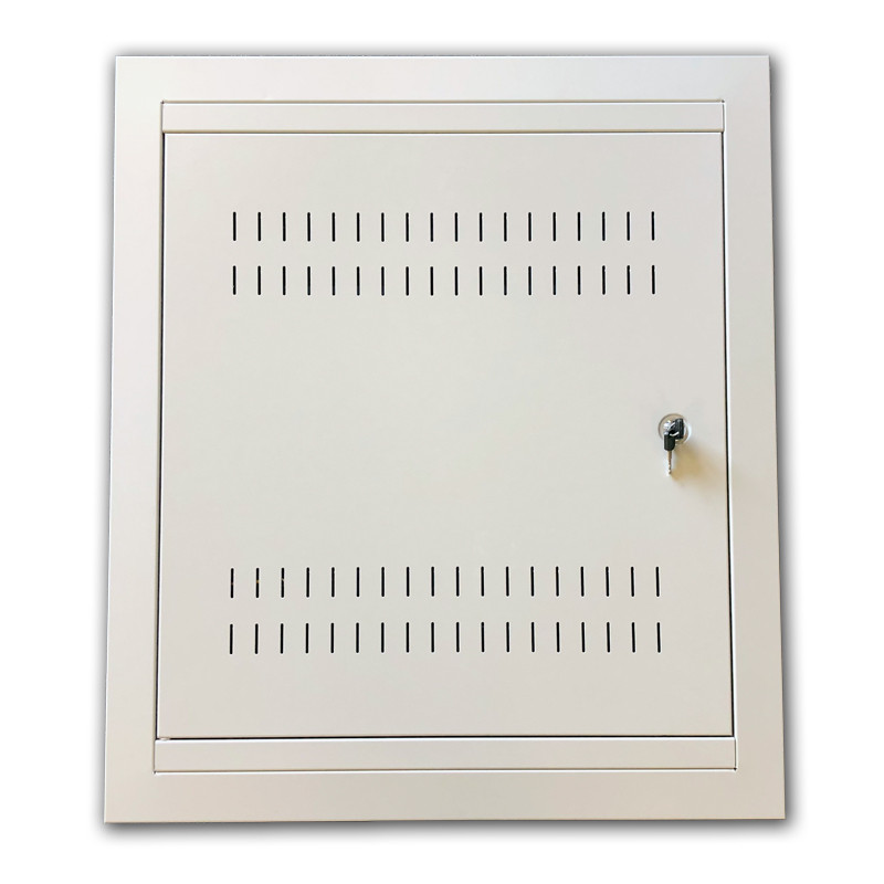 Datacom 19'' rozvádzač pod omietku 4U+2U/150mm plech
