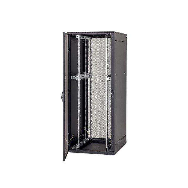 Stojanový rack 19'' 42U (š)800x(h)1000 rozoberateľný pr.i zad.dv.sito čierny