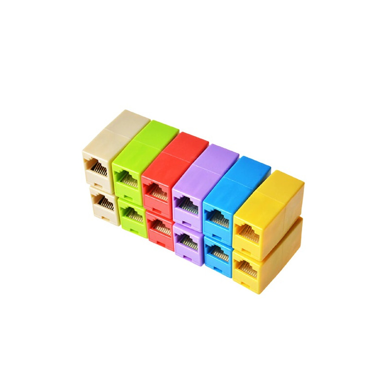 W-Star Spojka RJ45 (UTP), cat5, červená