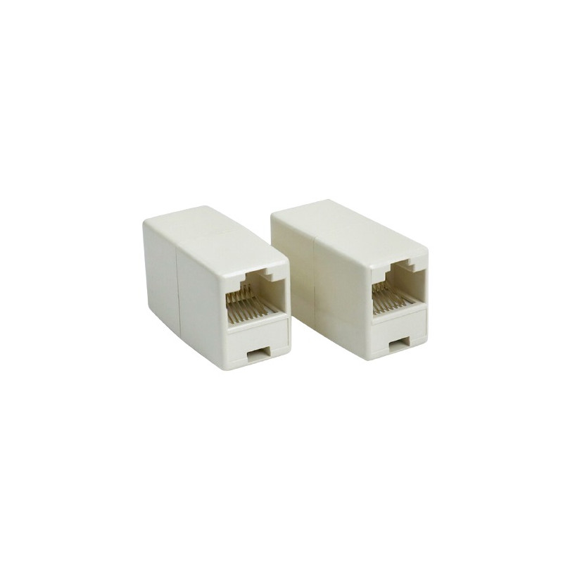 W-Star Spojka RJ45 (UTP), cat5, biela