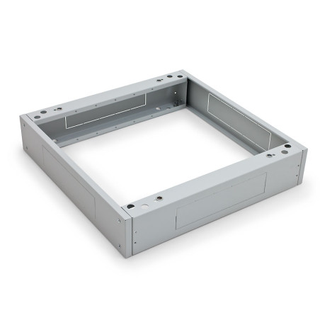Podstavec pod rack, 800x600, s filtrom sivý
