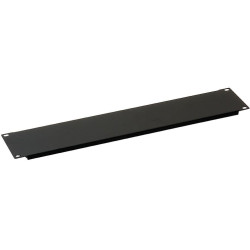 19'' záslepka 5U plastový zámok RAL9005 čierna