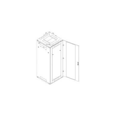 Stojan. rack 45U (š) 800x (h) 1000, typ RTA