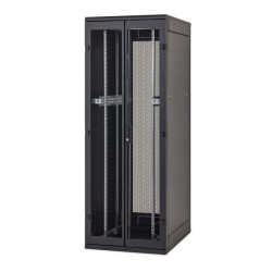 Stojanový rozvádzač 15U(š)600x(h)1000, sklenené dvere, rozoberateľný, sivý