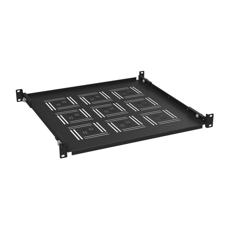 Polica 19'' 450mm pevná BK úchyt prednej aj zad.lišty