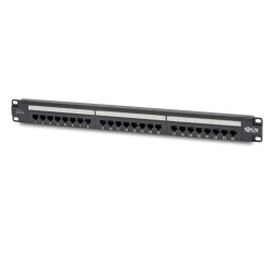 Tripplite Patch panel pre montáž do racku 1U,24xCat6 PoE+ Compliant,110/Krone,568A/B,RJ45 Ethernet