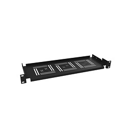 Polica 19'' 150mm ukladacie plato BK úchyt vpredu