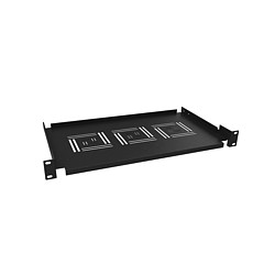 Polica 19'' 250mm ukladacie plato BK úchyt vpredu