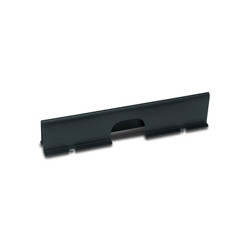 Shielding Partition Solid 600mm wide Black
