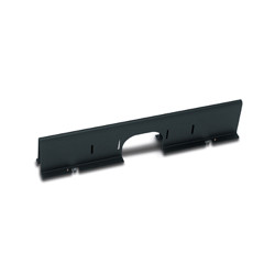 Shielding Partition Pass-through 750mm wide Black