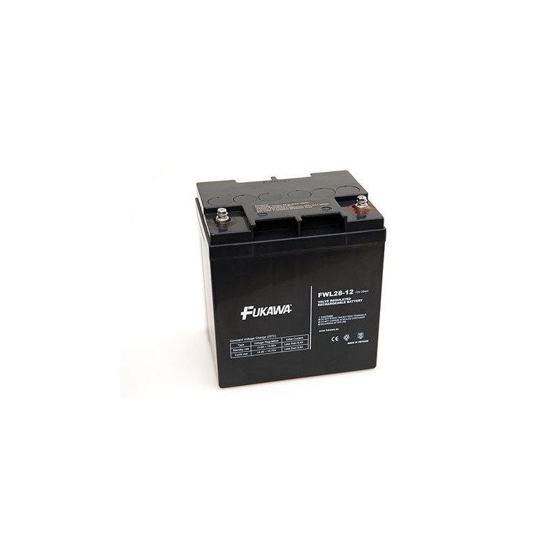 Akumulátor FUKAWA FWL28-12 (12V 28Ah živ. 10 rokov)