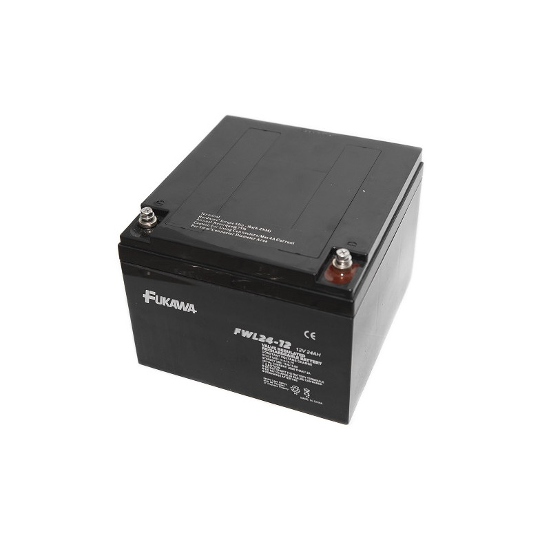 Akumulátor FUKAWA FWL24-12 (12V 24Ah živ. 10 rokov)