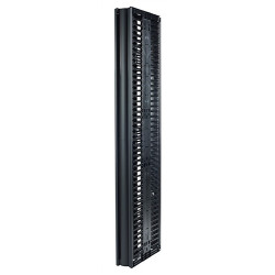 Valueline, Vertical Cable Manager pre 2 & 4 Post Racks, 84''H X 6''W, Double-Sided with Doors