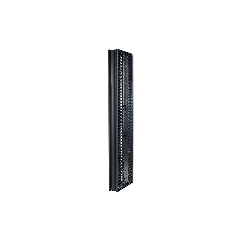 Valueline, Vertical Cable Manager pre 2 & 4 Post Racks, 84''H X 6''W, Double-Sided with Doors