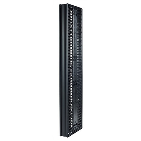 Valueline, Vertical Cable Manager pre 2 & 4 Post Racks, 84''H X 6''W, Double-Sided with Doors