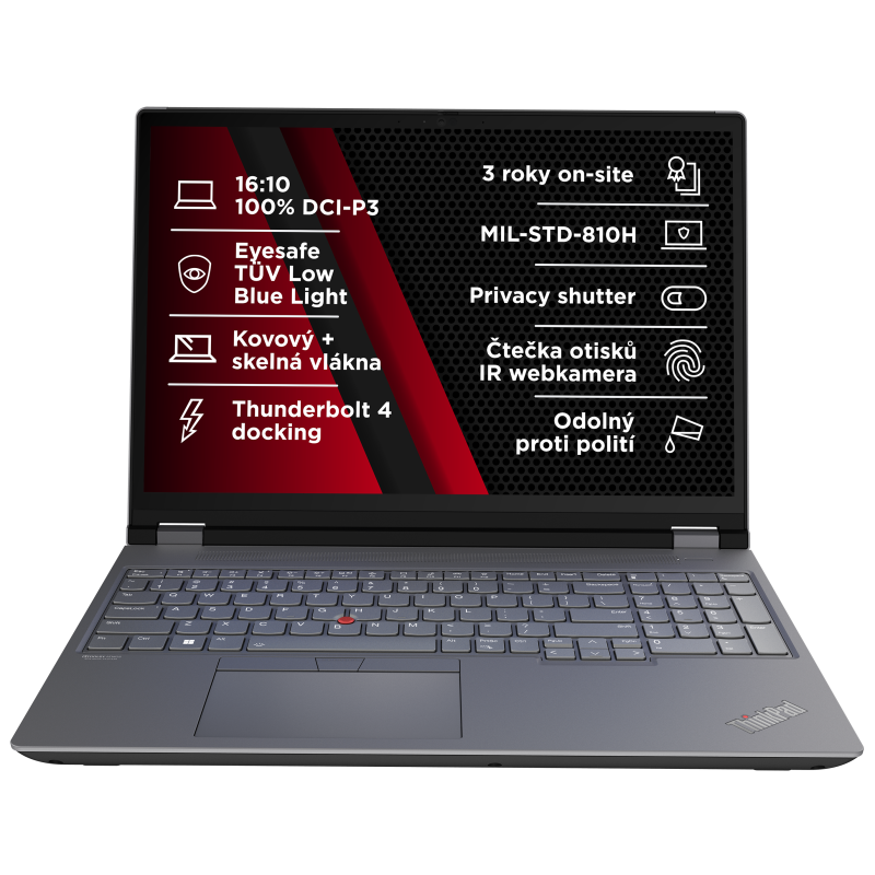 Lenovo ThinkPad P/P16 Gen 2/i7-14700HX/16''/2560x1600/32GB/1TB SSD/RTX 2000A/W11P/Black/3R