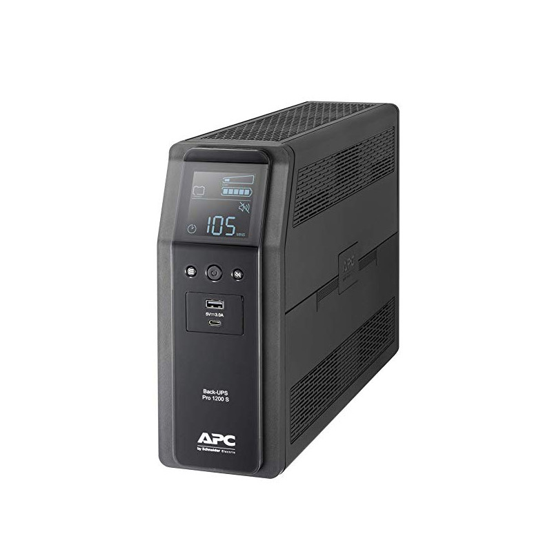APC Back UPS Pro BR 1200VA, Sinewave, 8 Outlets, AVR, LCD interface