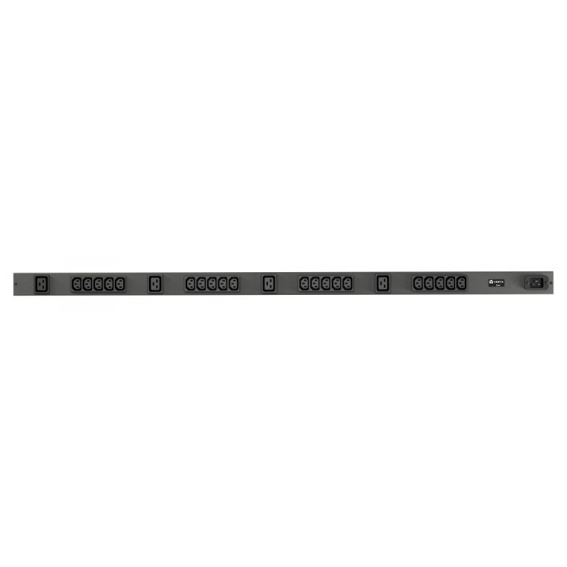Vertív Geist PDU 16A, 20xC13 + 4xC19, vidlica C20, 0U