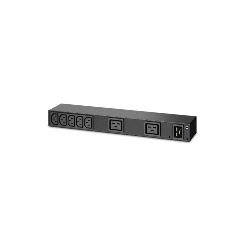 Rack PDU, Basic, 0U/1U, 100-240V/20A, 220-240V/16A, (7) C13, (2) C19