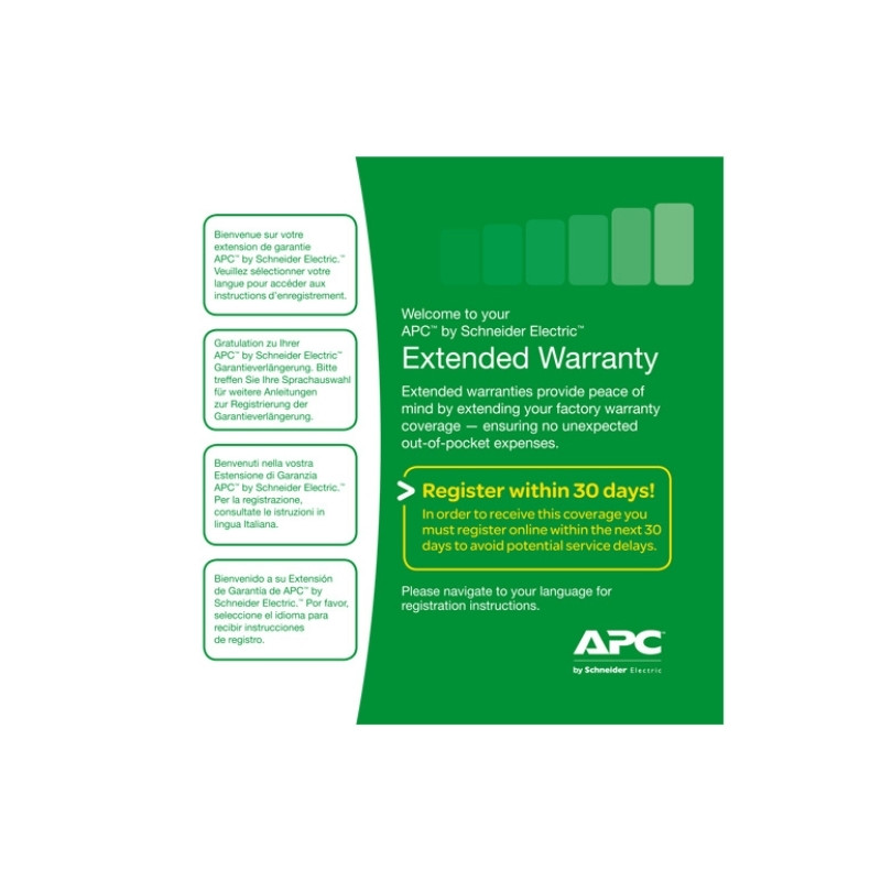 1 Year Extended Warranty, WEXTWAR1YR-SP-01A