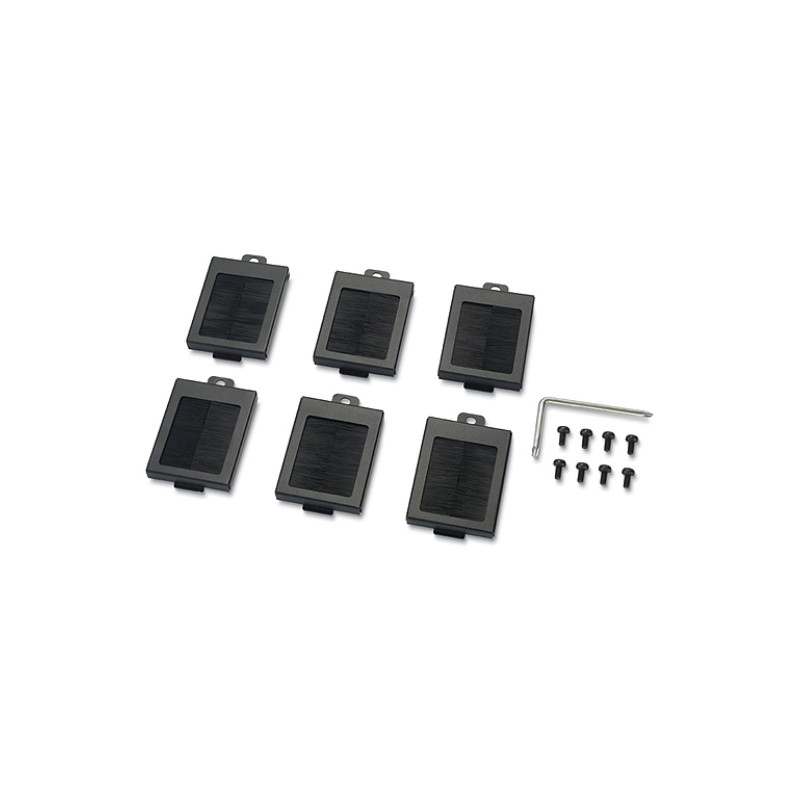 Mounting Rail Brush Strips, NetShelter SX, 750mm W