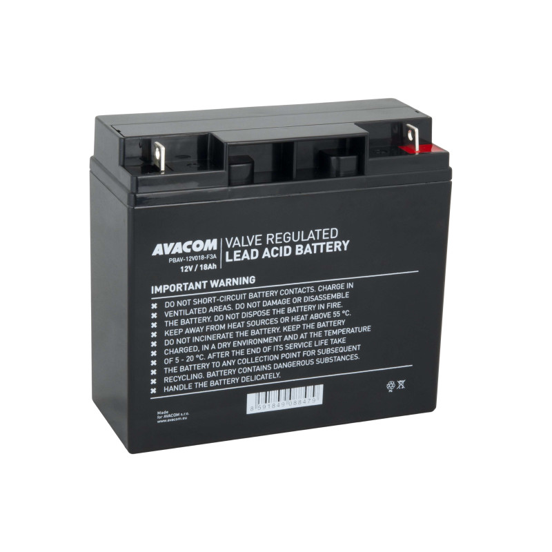 AVACOM batéria 12V 18Ah F3 (PBAV-12V018-F3A)