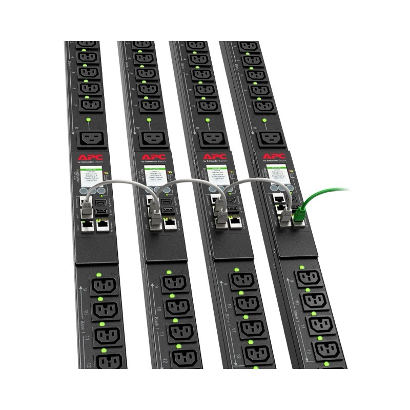 APC Rack PDU 9000 Switched, ZEROU, 11.0kW, 230V, (21) C13 & (3) C19