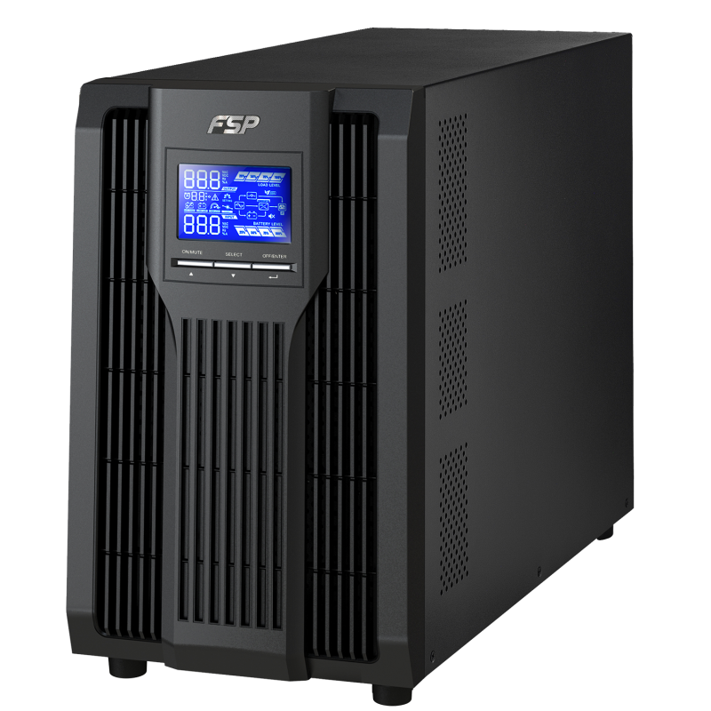 FSP UPS CHAMP 3K Tower Schuko, 3000 VA/2700 W, online