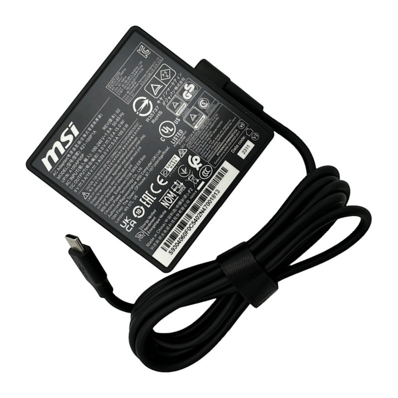 Napájací adaptér orig. MSI 100W 20V