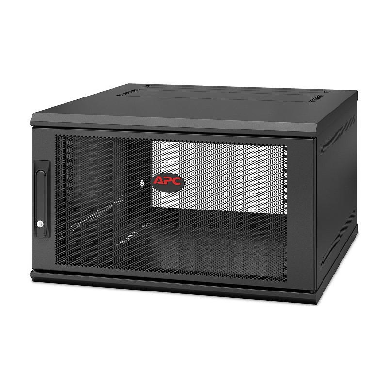 NetShelter WX 6U Single Hing. Wall-mount Enc 600mm