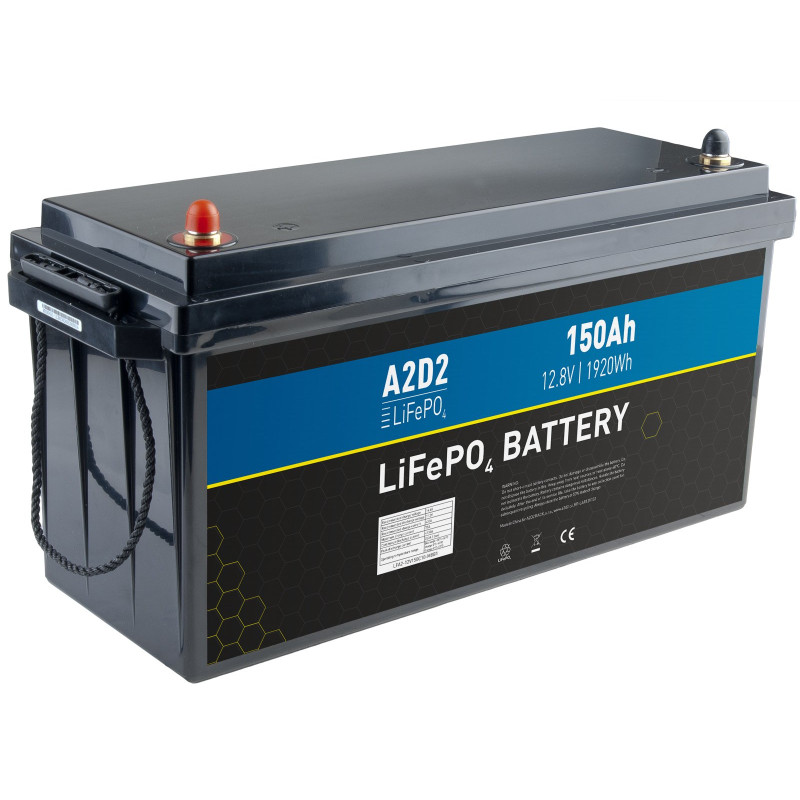 A2D2 batéria LiFePO4 12,8V 150Ah M8