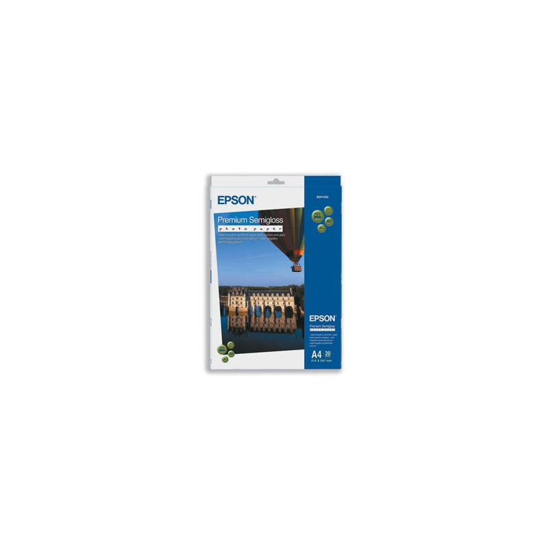 EPSON A4, Premium Semigloss Photo Paper (20listov)