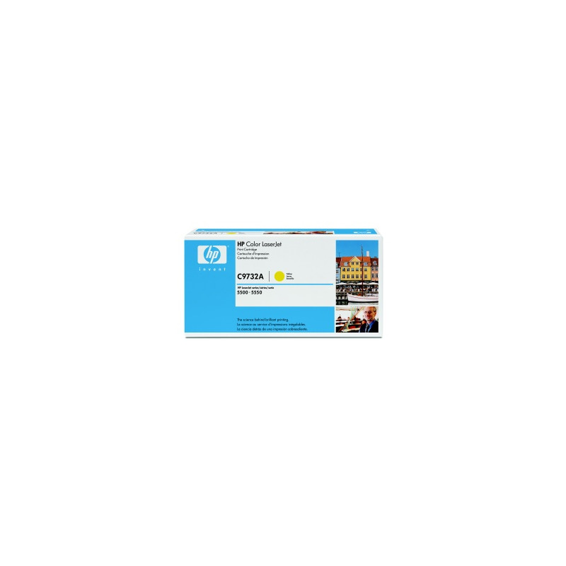 HP Color LaserJet žltý toner, C9732A