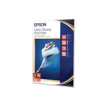 EPSON Ultra Glossy Photo Paper A4,300g (15listov)