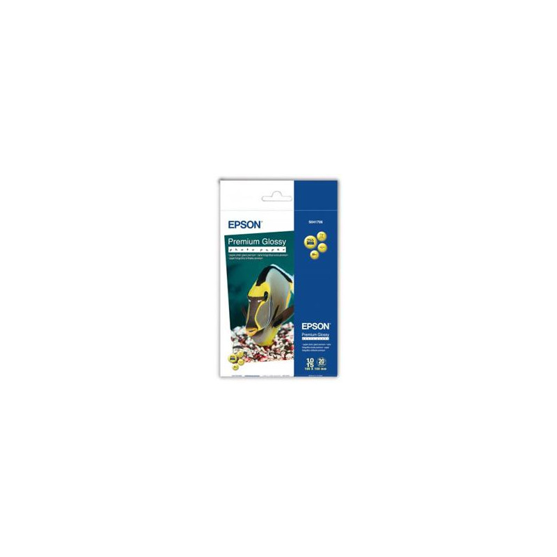 EPSON Paper Premium Glossy Photo 10x15,255g (20lis)