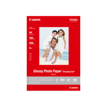 Canon GP-501, A4 fotopapier lesklý, 100 ks, 200g/m