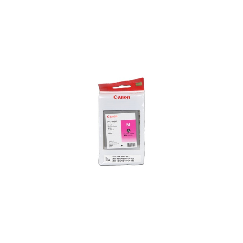 CANON INK PFI-102 MAGENTA iPF-500, 600, 700