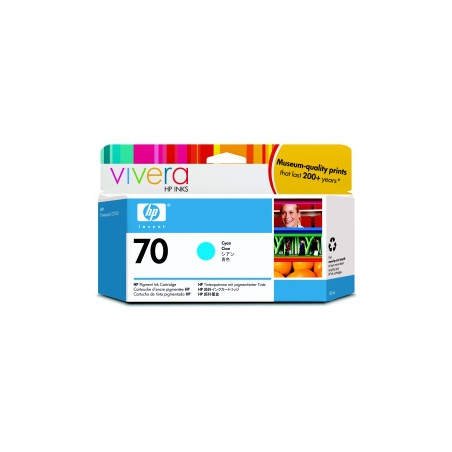 HP no 70 azúrová atramentová kazeta, C9452A