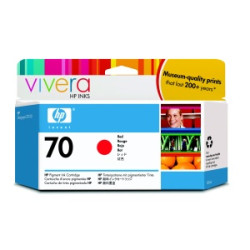 HP no 70 červená atramentová kazeta, C9456A