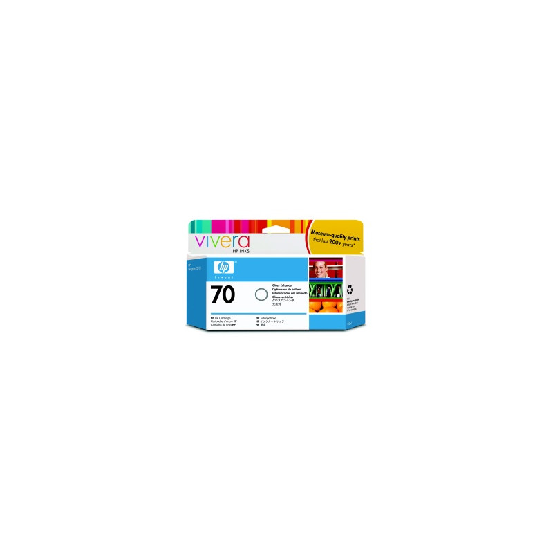 HP no 70 gloss enhancer ink cartrige, C9459A
