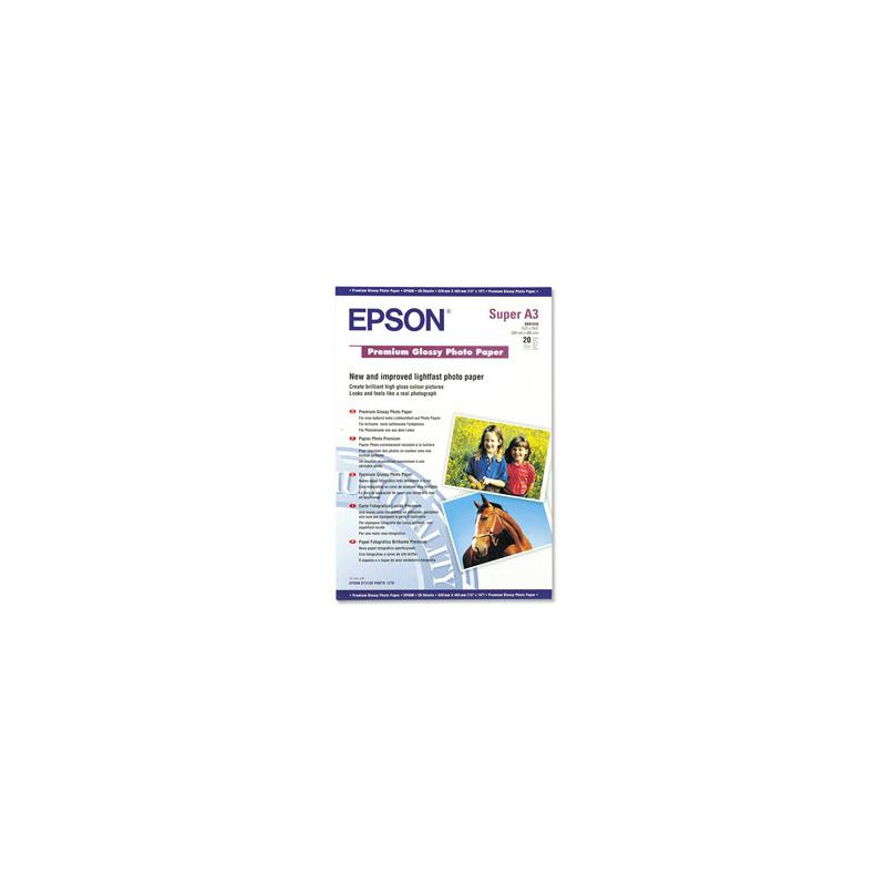 Prem.Glossy Photo Paper, DIN A3+, 255g/m2, 20listu
