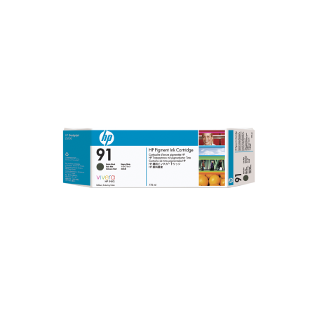 HP no 91 - matná čierna ink. kazeta, C9464A