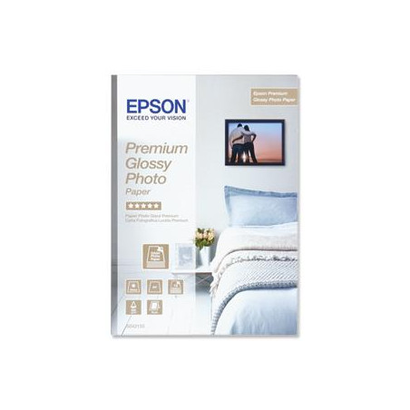 EPSON Premium Glossy Photo Paper A4 15 listov