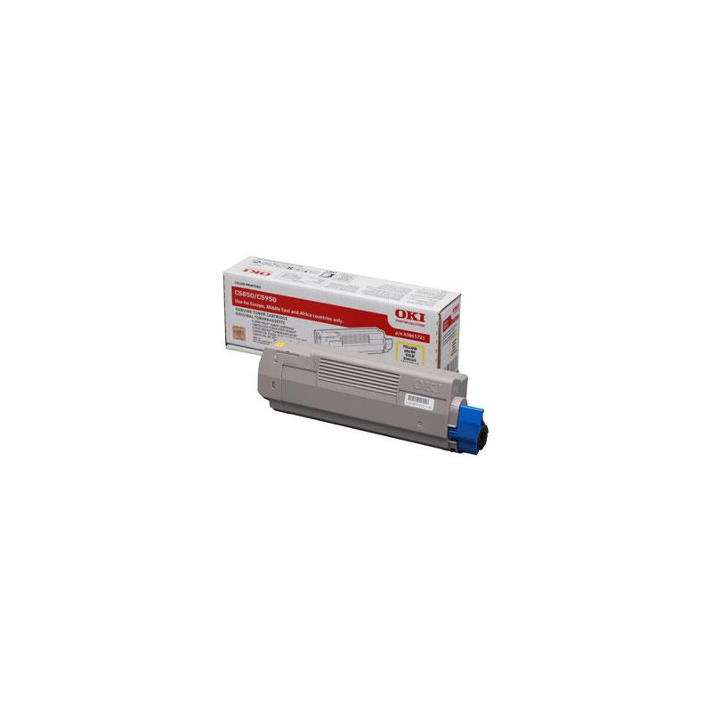 Žltý toner do C5850/5950/MC560 (6 000 stránok)