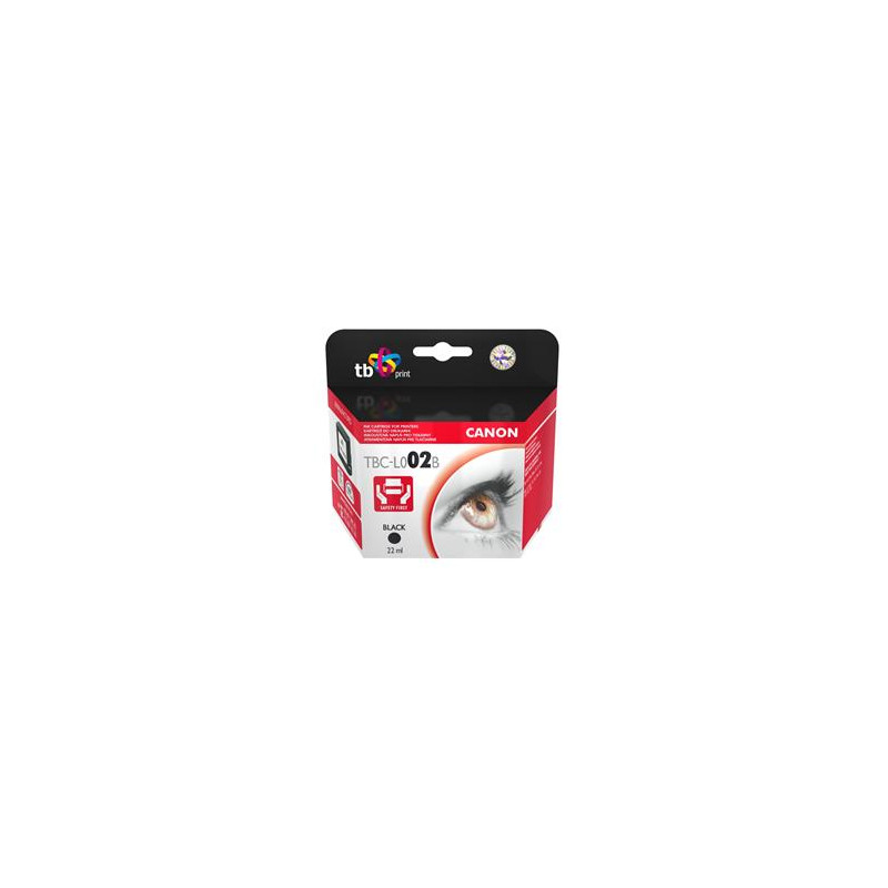 Ink. kazeta TB kompatibilná s Canon BC-02, 0881A003, Black