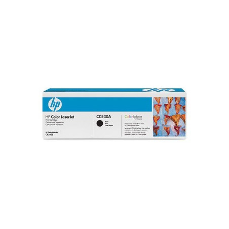 HP tlačová kazeta čierna, CC530A