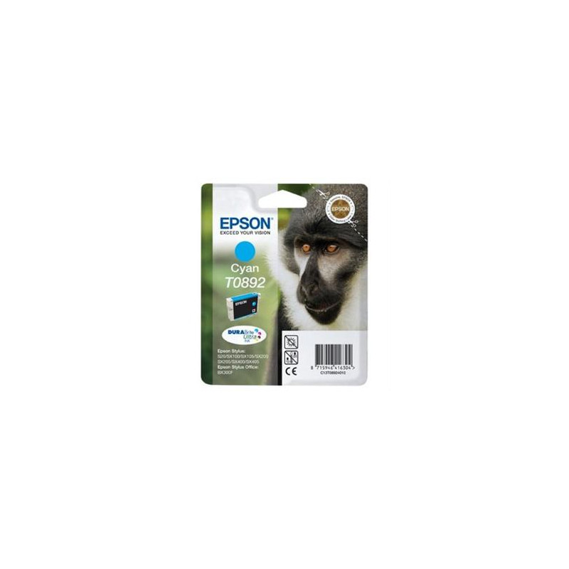EPSON Cyan Ink Cartridge SX10x 20x 40x (T0892)