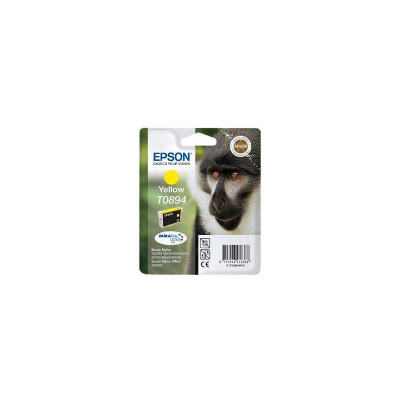 EPSON Yellow Ink Cartridge SX10x 20x 40x (T0894)